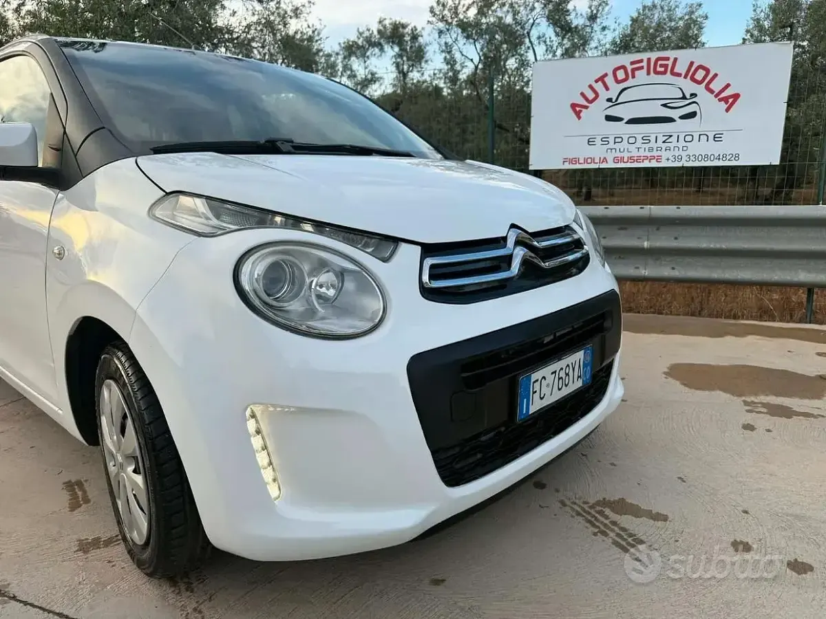 Usata Citroën C1 Live 69 CV (50 kW) 2016 Bianco Utilitaria