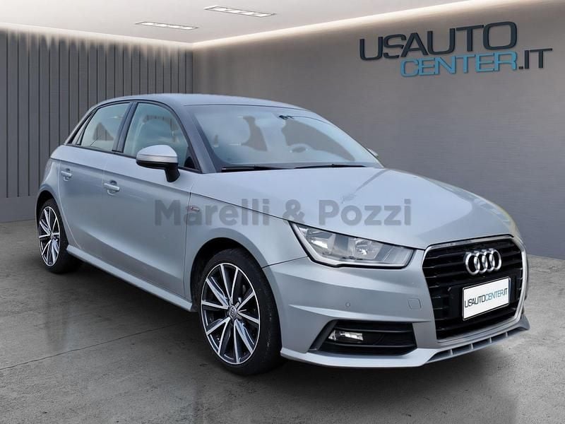 Usata Audi A1 95 CV (69 kW) 2018 Argento Utilitaria