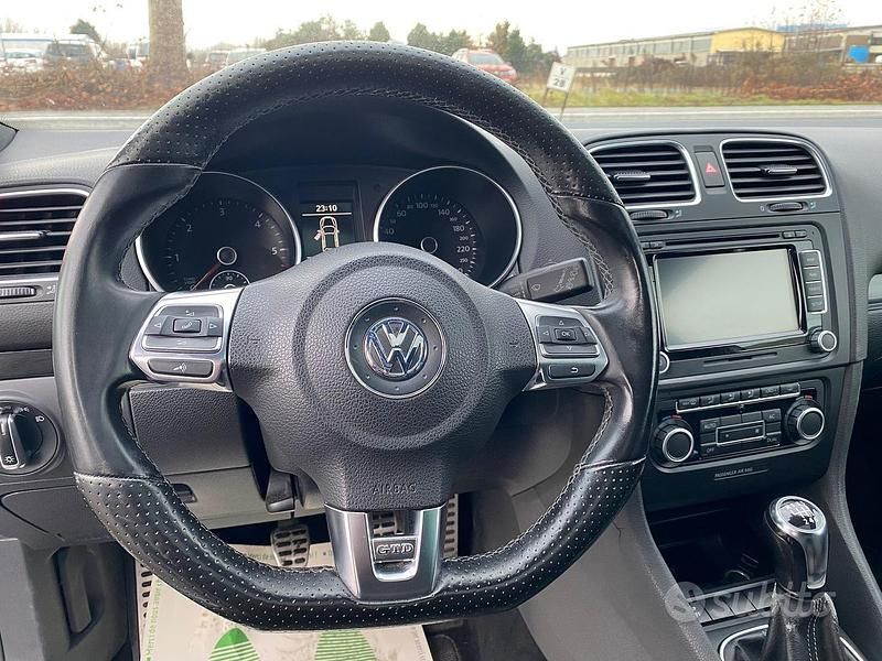 Usata VW Golf VI GTD 170 CV (125 kW) 2010 Grigio Utilitaria