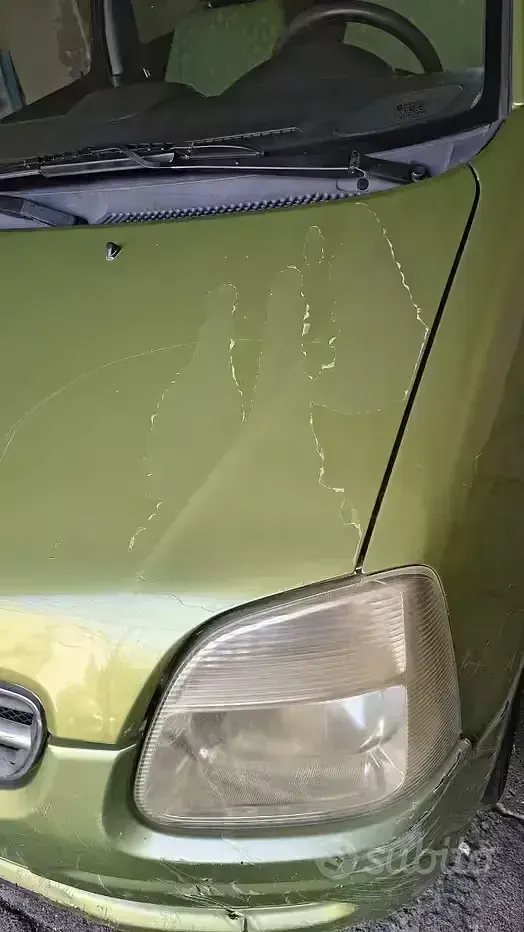 Usata Opel Agila 75 CV (55 kW) 2003 Verde Monovolume