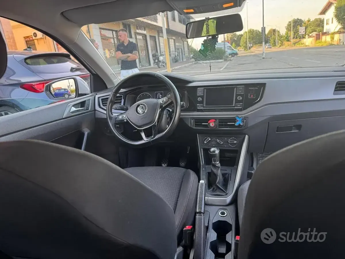 Usata VW Polo 90 CV (66 kW) 2021 Bianco Utilitaria
