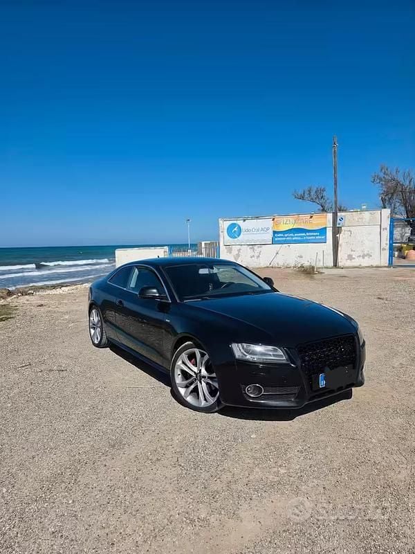 Usata Audi A5 Comfort 190 CV (139 kW) 2010 Nero Coupé