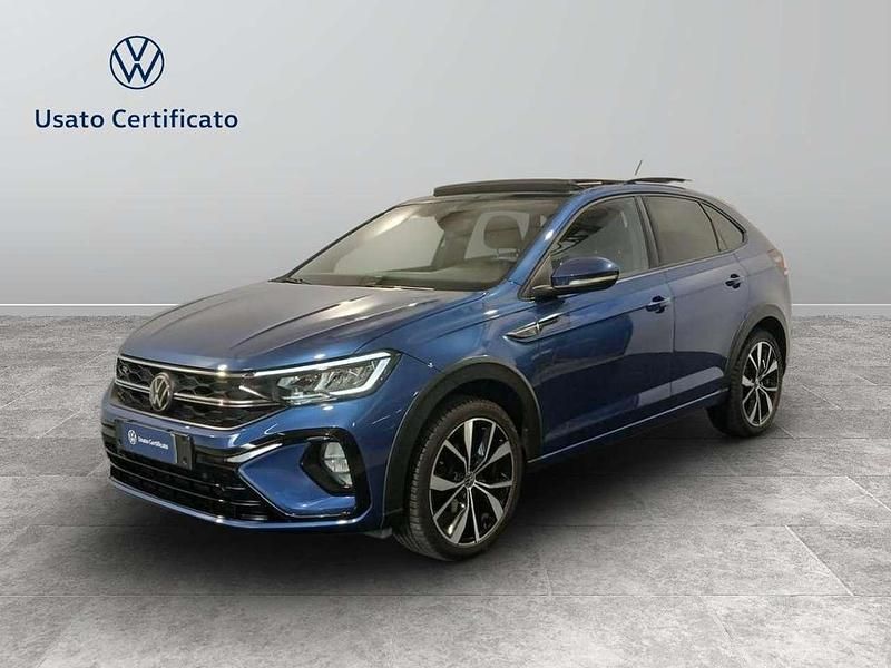 Usata VW Taigo R-line 110 CV (80 kW) 2023 Reef blue metallizzato nero SUV