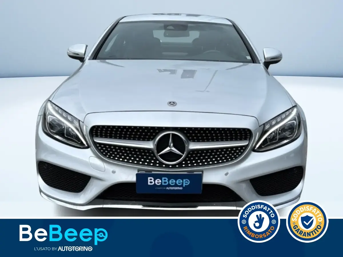 Usata Mercedes 220 Premium 170 CV (125 kW) 2017 Argento metallizzato Coupé