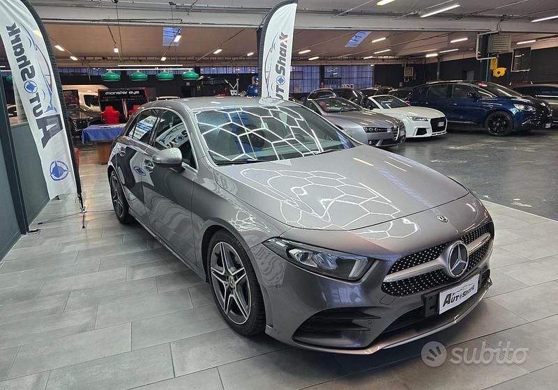 Usata Mercedes A200 Premium 163 CV (119 kW) 2019 Grigio Berlina