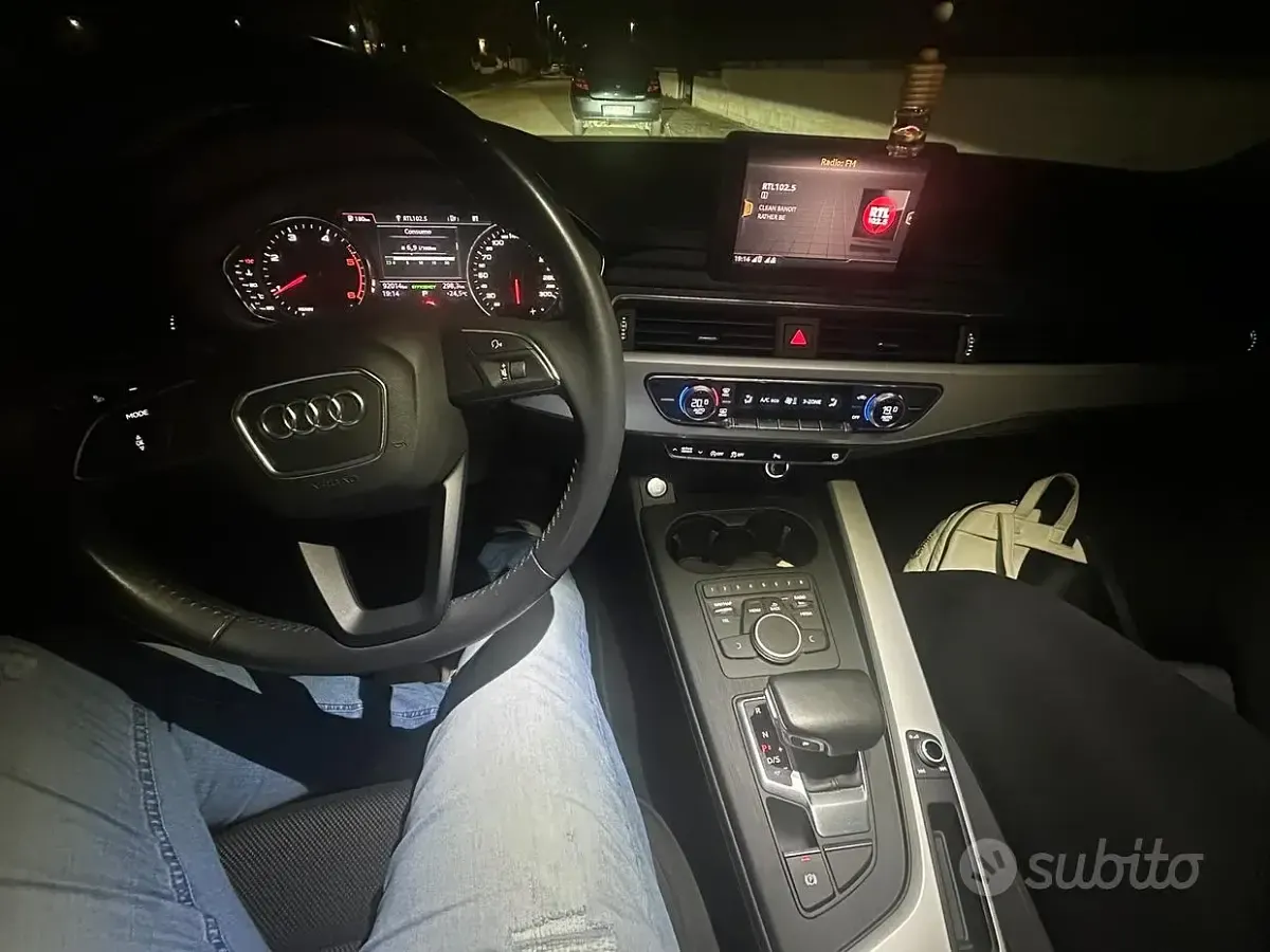 Usata Audi A4 140 CV (102 kW) 2019 Nero Station wagon