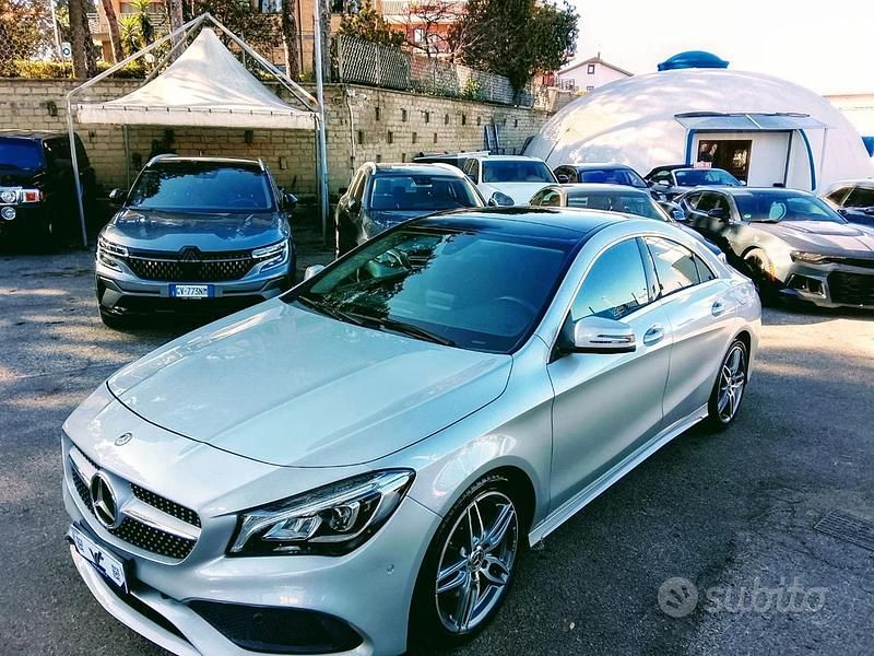 Usata Mercedes CLA220 Premium 170 CV (125 kW) 2019 Grigio Berlina