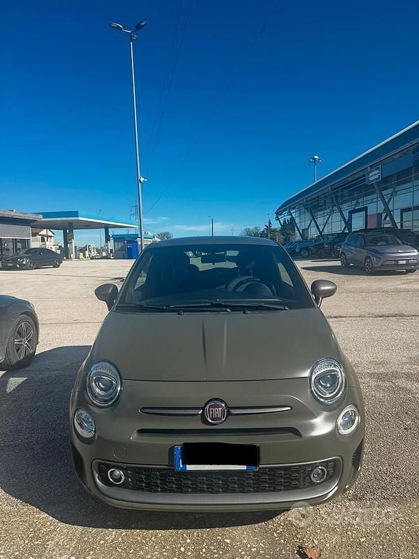Usata Fiat 500 Sport 95 CV (69 kW) 2016 Verde Utilitaria