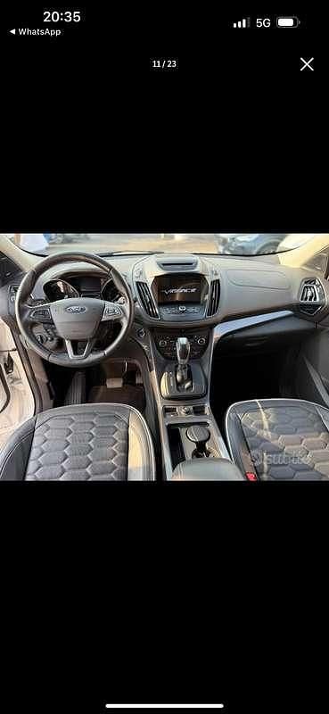 Usata Ford Kuga Vignale 179 CV (131 kW) 2017 Bianco SUV