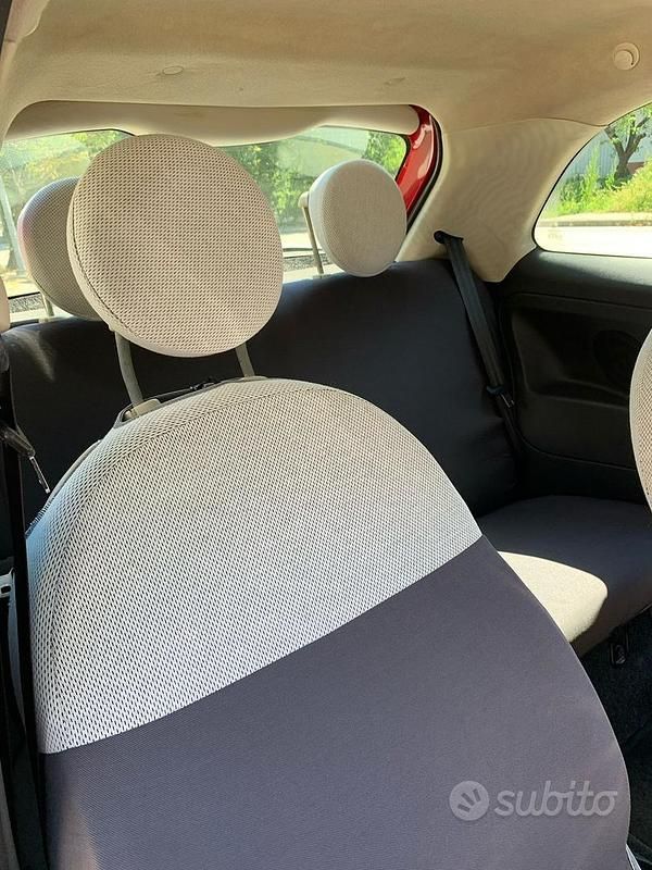 Usata Fiat 500 2009 Rosso Cabrio