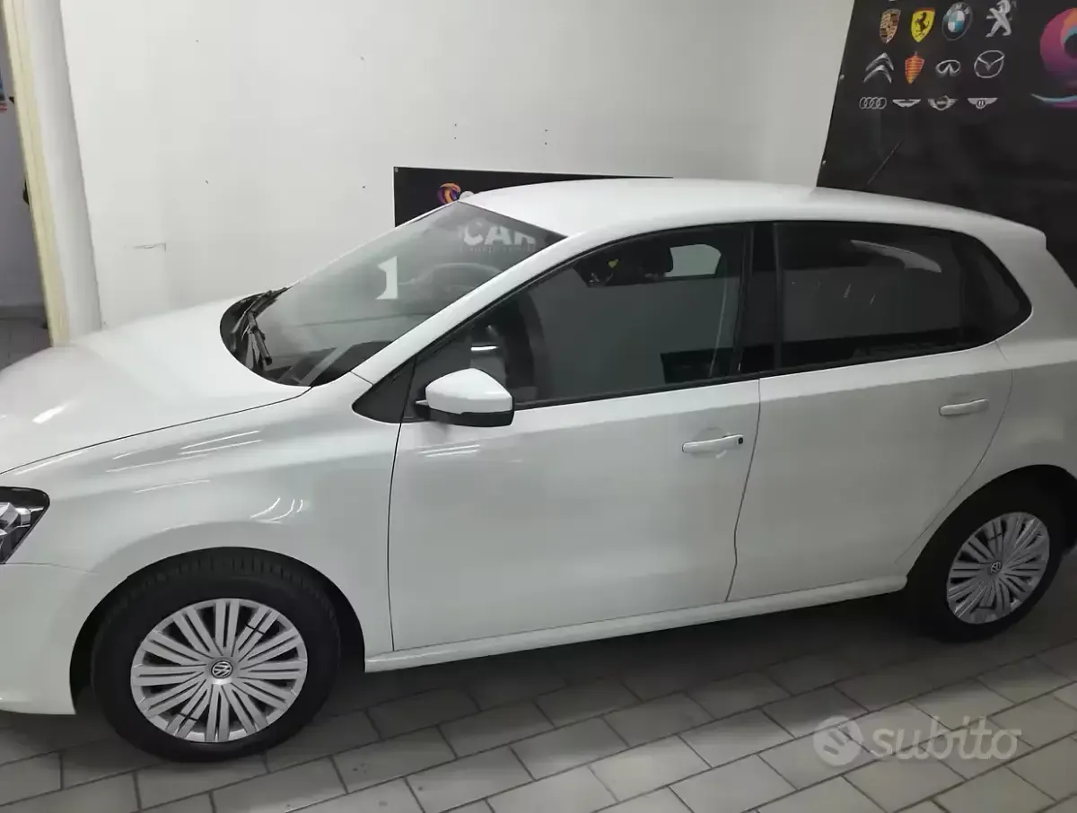 Usata VW Polo Highline 90 CV (66 kW) 2017 Bianco Berlina