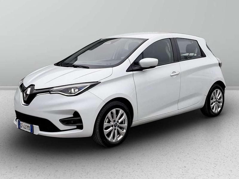 Usata Renault Zoe Zen 100 kW (136 CV) 2021 Bianco Utilitaria