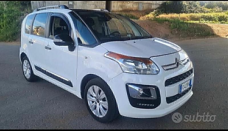 Usata Citroën C3 Picasso Exclusive 75 CV (55 kW) 2016 Bianco Monovolume