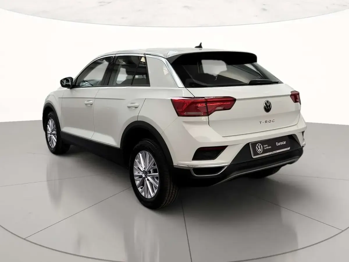Usata VW T-Roc Style 110 CV (80 kW) 2020 Pure white SUV