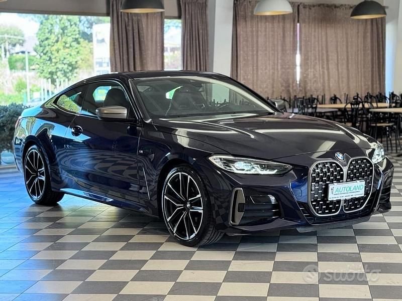 Usata BMW M440 M Sport 374 CV (275 kW) 2022 Blu metallizzato Berlina