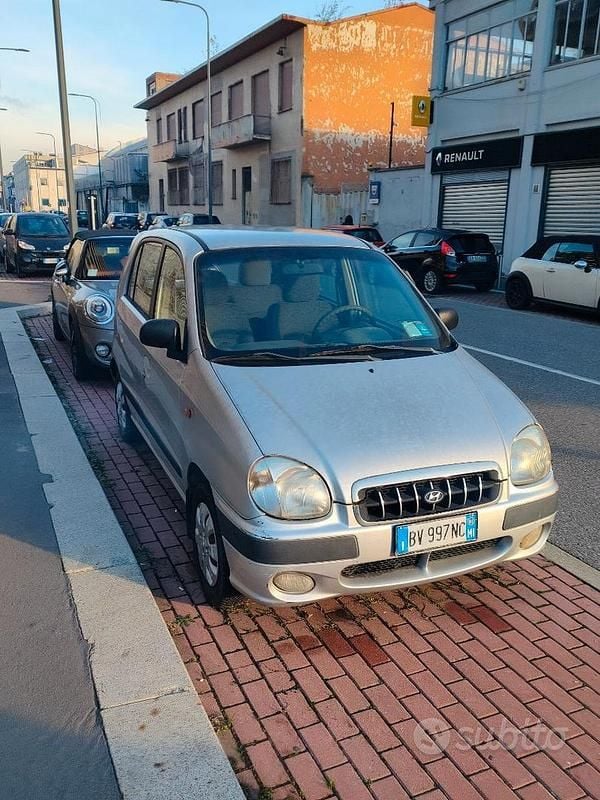 Usata Hyundai Atos 2001 Grigio Utilitaria