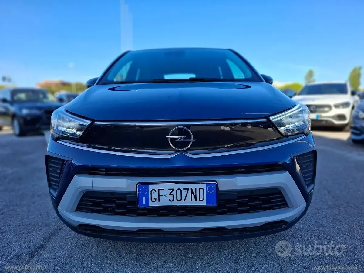 Usata Opel Crossland Edition 110 CV (80 kW) 2021 Bluazzurro SUV