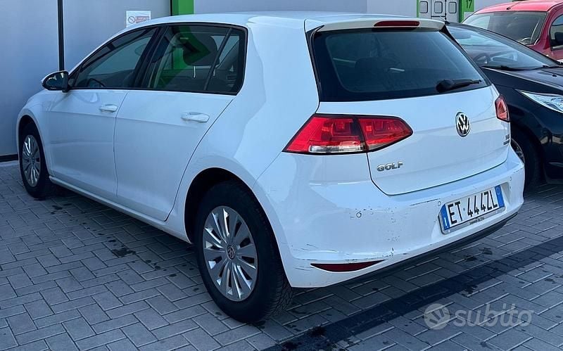 Usata VW Golf VII Highline 90 CV (66 kW) 2014 Bianco Berlina