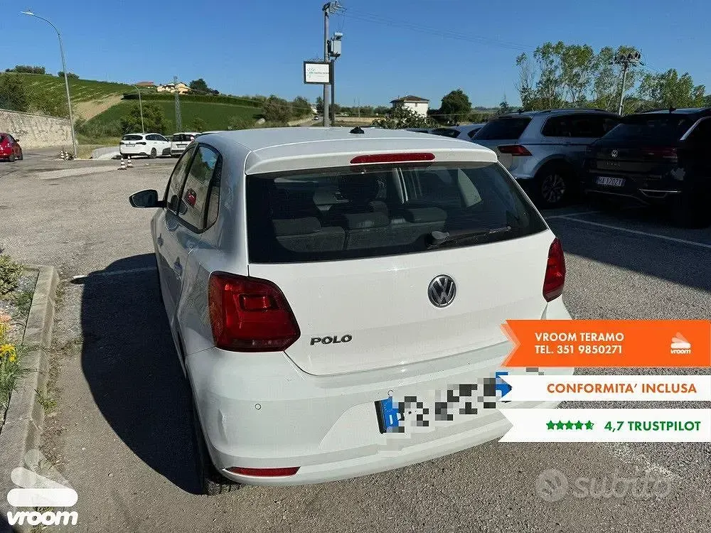 Usata VW Polo 75 CV (55 kW) 2014 Bianco Utilitaria