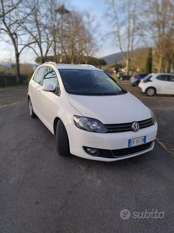 Usata VW Golf Plus Cross Highline 2011 Bianco Monovolume