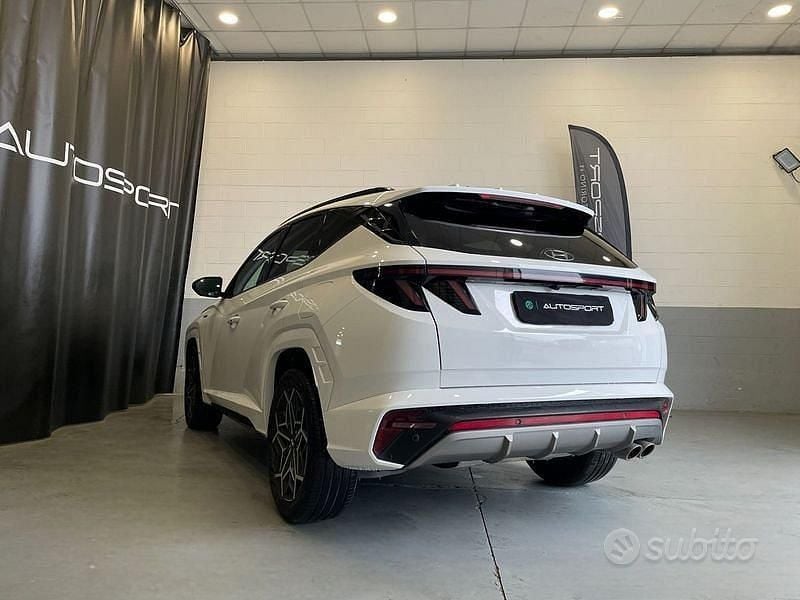Usata Hyundai Tucson N Line 230 CV (169 kW) 2022 Bianco SUV