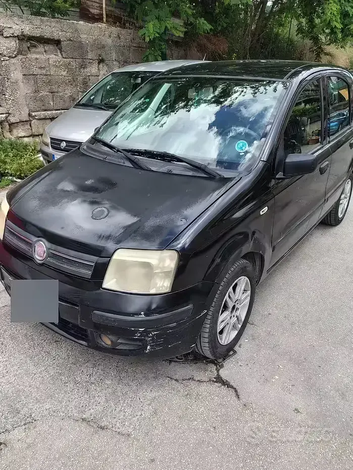 Usata Fiat Panda 60 CV (44 kW) 2008 Nero Utilitaria