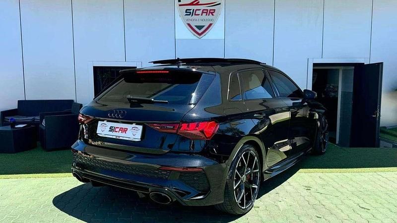 Usata Audi RS3 Sportback Ambiente 400 CV (294 kW) 2022 Nero Utilitaria