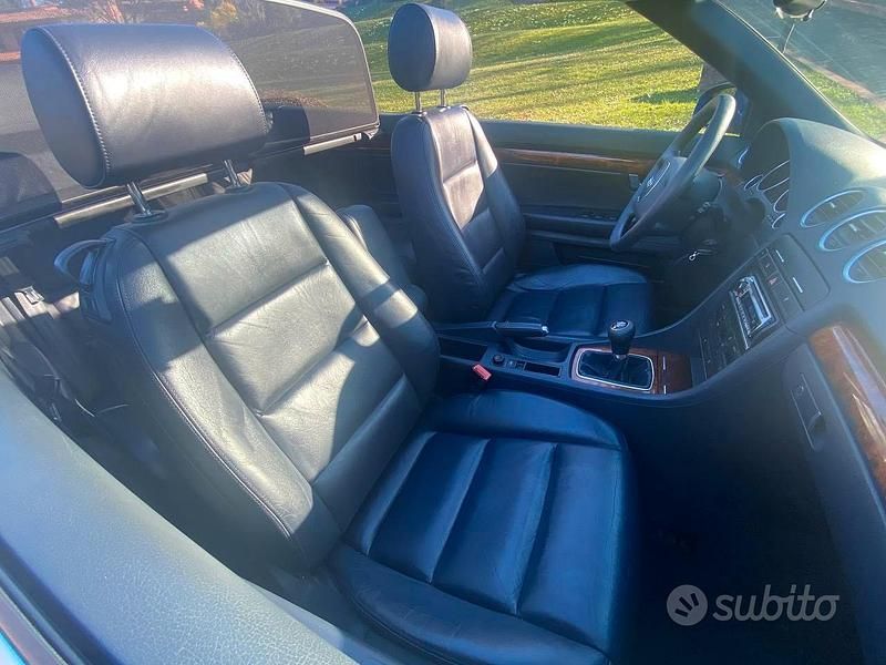 Usata Audi A4 Cabriolet 163 CV (119 kW) 2003 Blu Cabrio