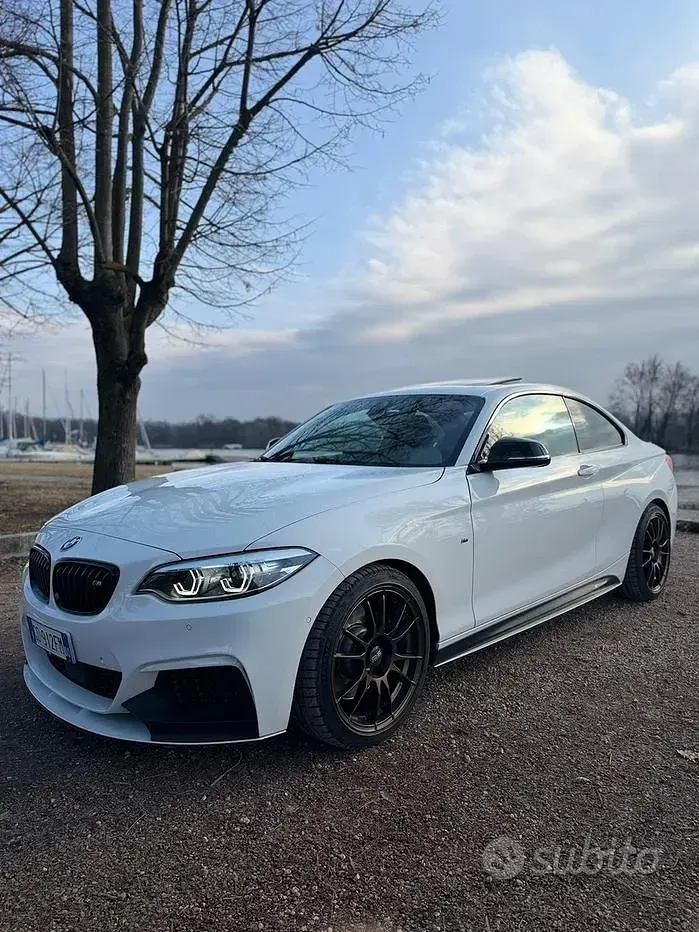 Usata BMW M240 M Sport 340 CV (250 kW) 2021 Bianco Coupé