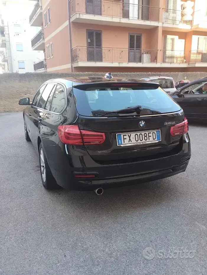Usata BMW 316 116 CV (85 kW) 2017 Marrone Station wagon