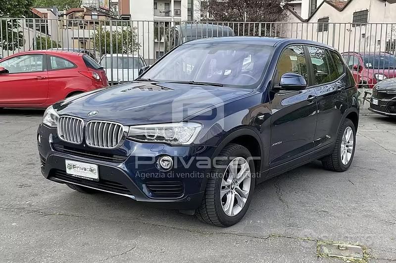 Usata BMW X3 Advantage 258 CV (189 kW) 2017 Arancione SUV