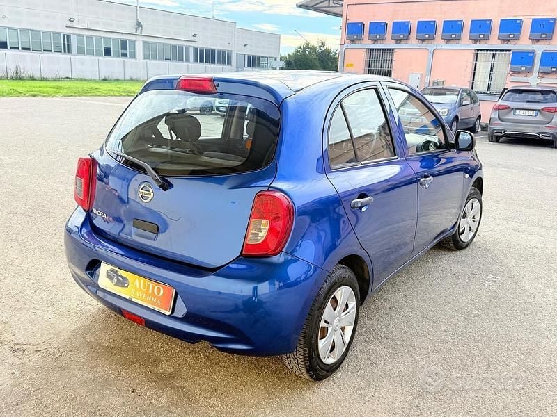 Usata Nissan Micra Acenta 80 CV (58 kW) 2015 Blu Utilitaria