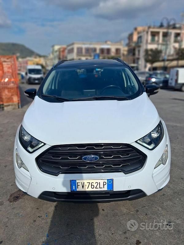 Usata Ford Ecosport ST-Line 99 CV (72 kW) 2019 Bianco SUV