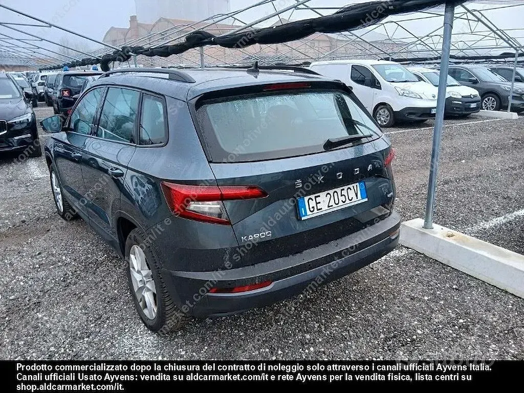 Usata Skoda Karoq Executive 150 CV (110 kW) 2021 Grigio SUV