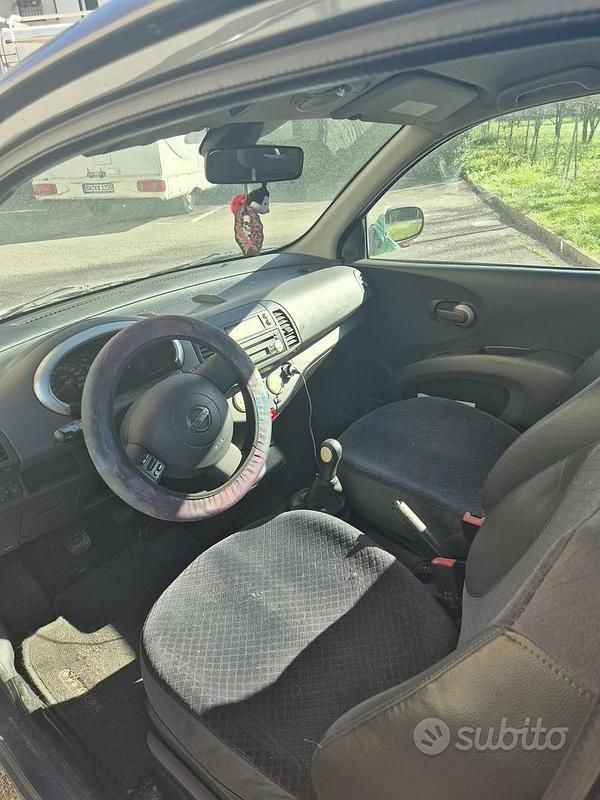 Occasion Nissan Micra 80 PK (58 kW) 2003 Grijs Hatchback