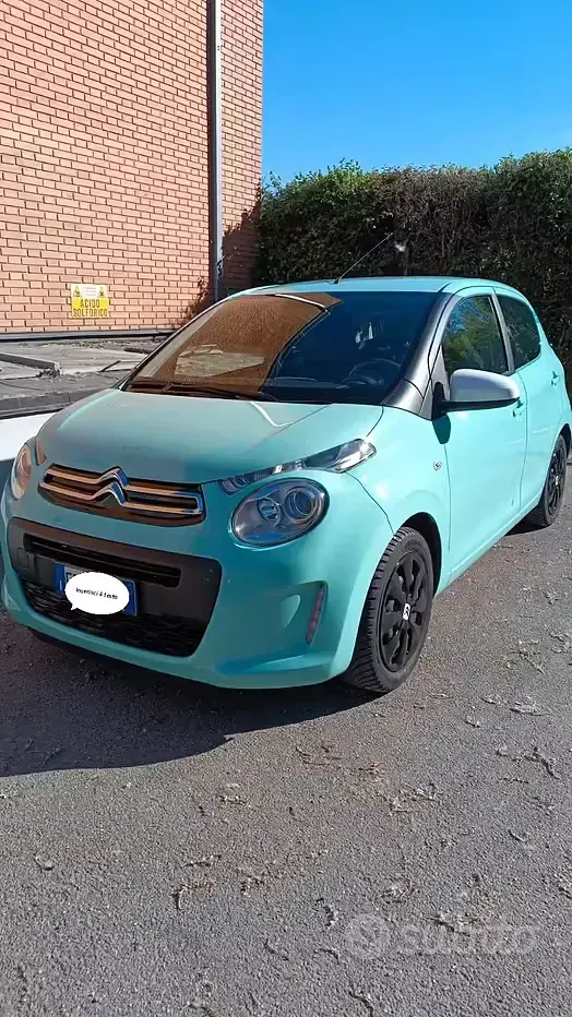 Usata Citroën C1 69 CV (50 kW) 2018 Verde Utilitaria