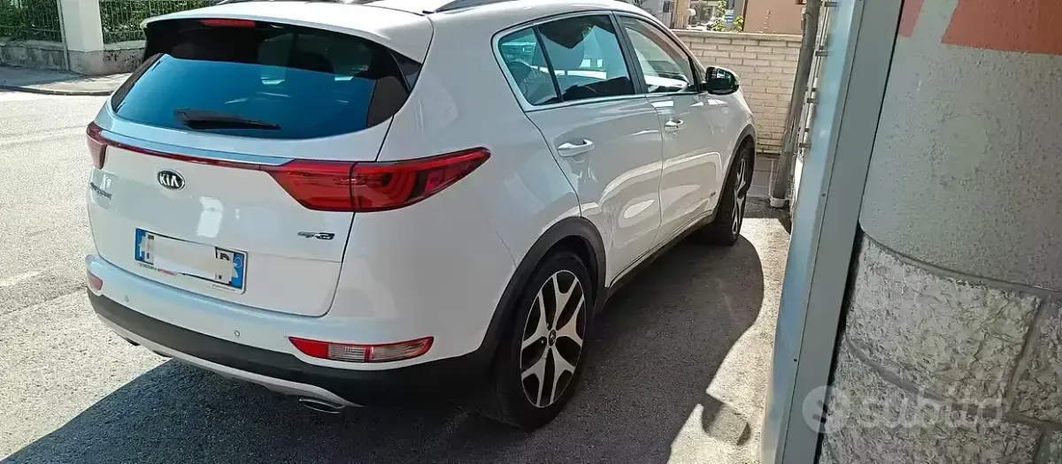 Usata Kia Sportage GT-Line 185 CV (136 kW) 2017 Bianco SUV