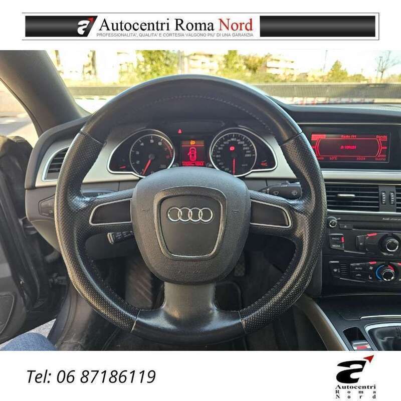 Usata Audi A5 190 CV (139 kW) 2009 Blu/azzurro Coupé