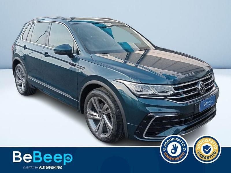 Usata VW Tiguan R-line 150 CV (110 kW) 2021 Blu metallizzato SUV