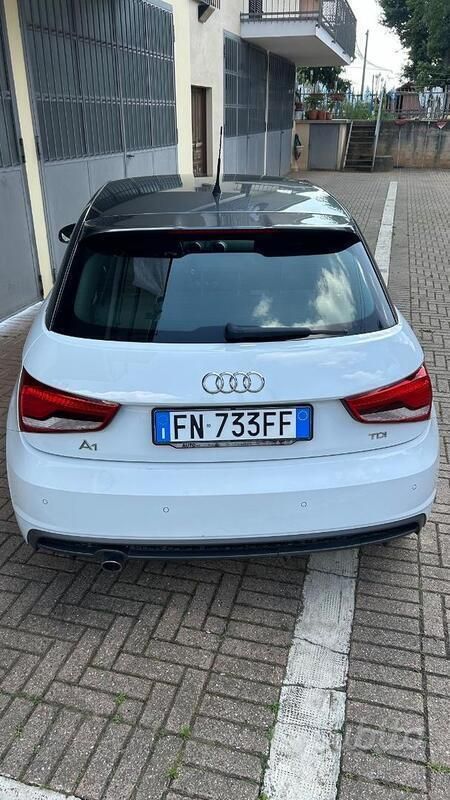 Usata Audi A1 S-Line 90 CV (66 kW) 2018 Bianco Utilitaria