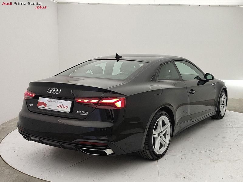 Usata Audi A5 Advanced 204 CV (150 kW) 2021 Nero Berlina