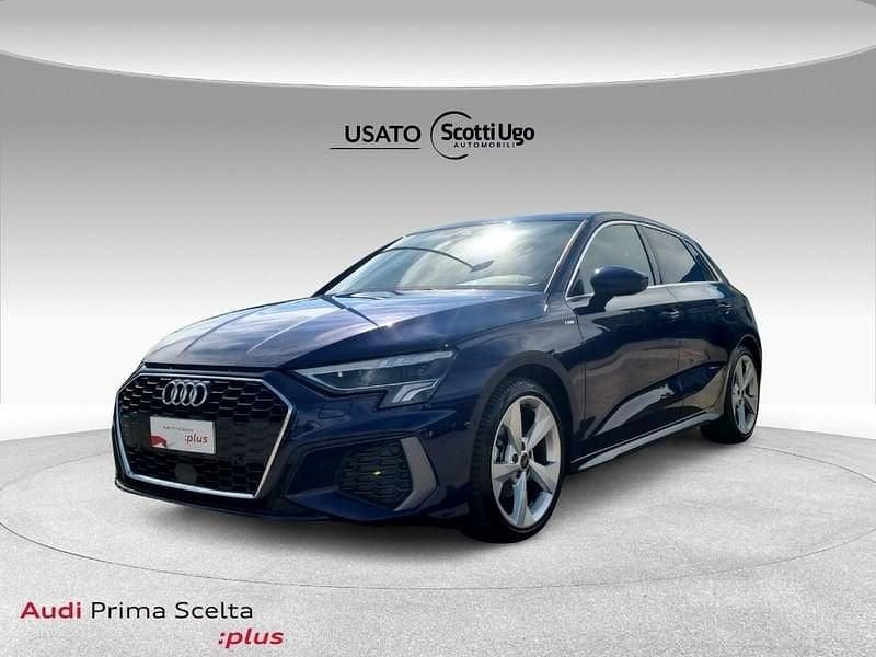 Blu Usata 2024 Audi A3 S-Line Tre volumi | 31.900 € (Super prezzo) - Immagine 1/4