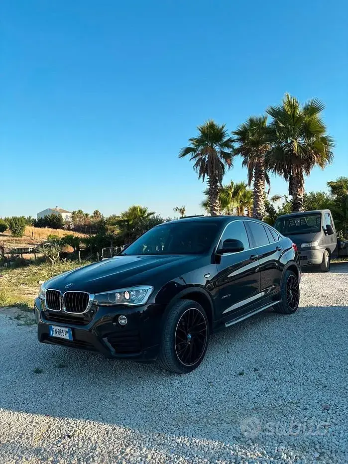 Usata BMW X4 190 CV (139 kW) 2014 Nero SUV