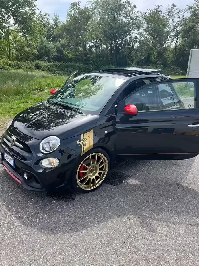 Usata Abarth 595 160 CV (117 kW) 2018 Nero Berlina