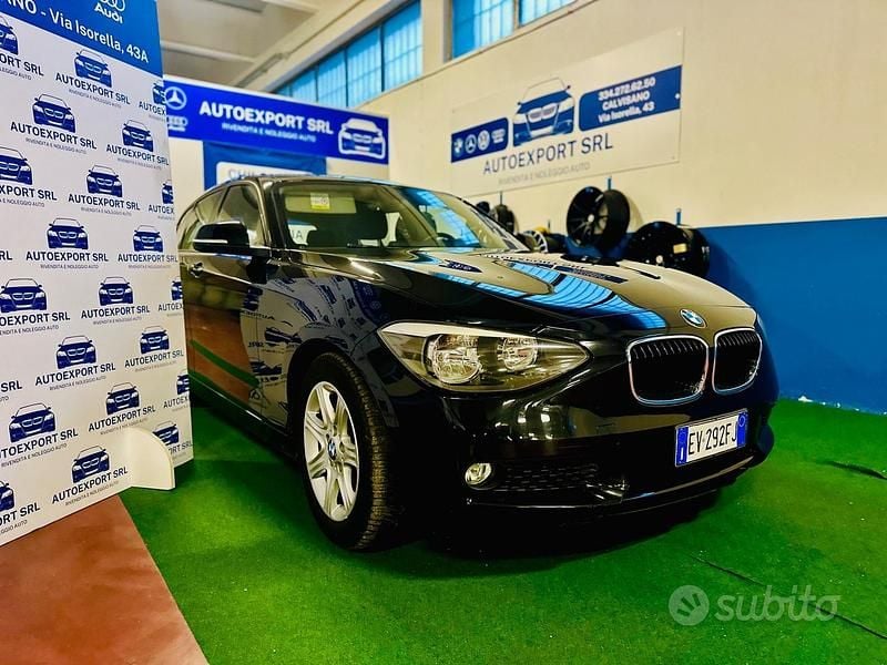 Usata BMW 114 95 CV (69 kW) 2014 Nero Utilitaria