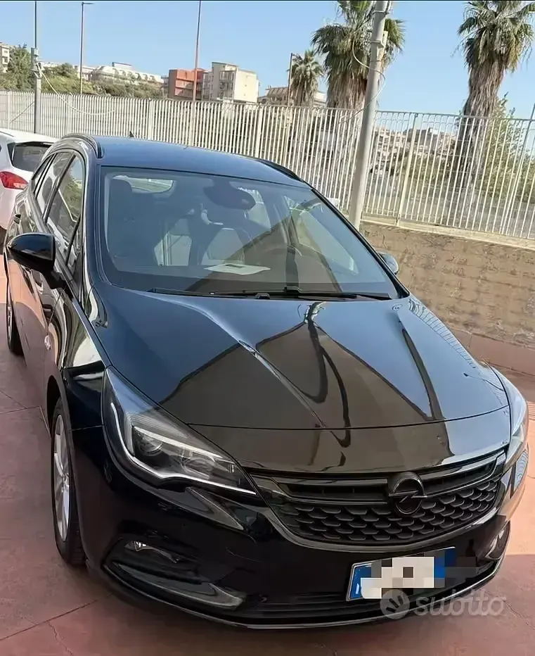 Brugt Opel Astra 136 HK (100 kW) 2019 Sort Sedan