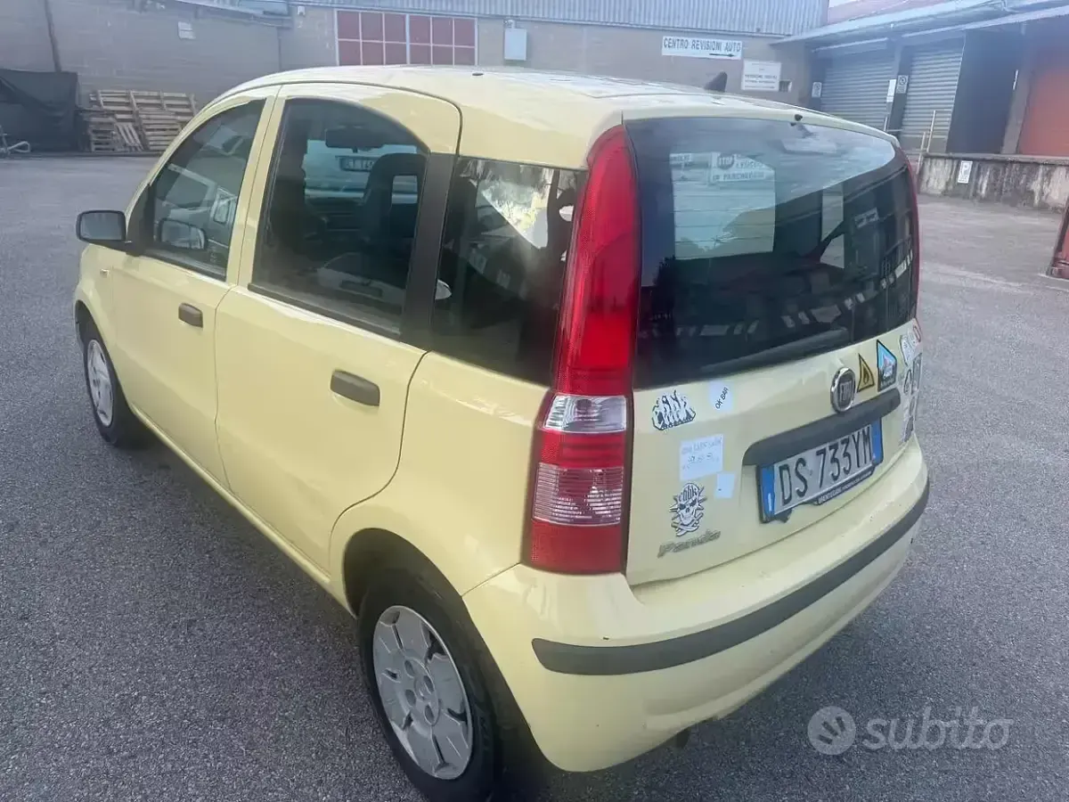 Usata Fiat Panda Active 54 CV (39 kW) 2008 Giallo Utilitaria