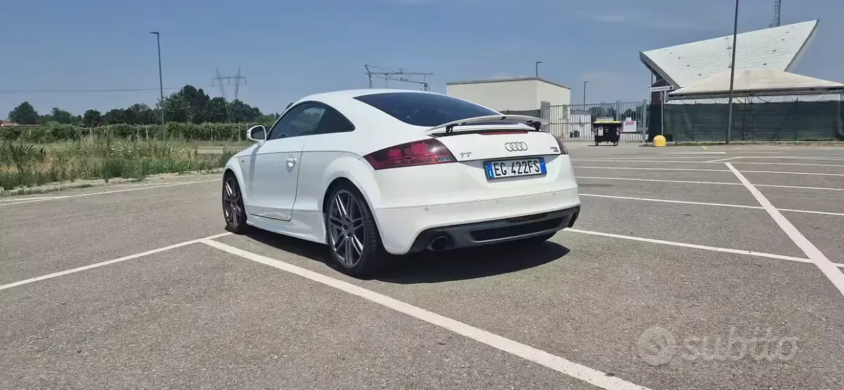 Usata Audi TT Advanced Plus 211 CV (155 kW) 2011 Bianco Coupé