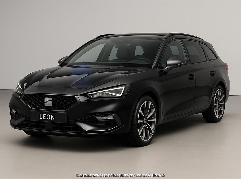 Usata Seat Leon FR 150 CV (110 kW) 2025 Nero Utilitaria
