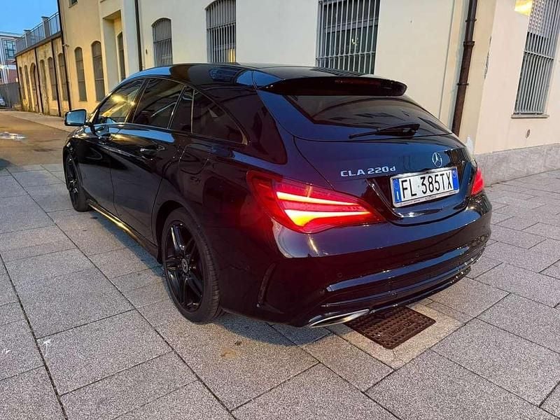 Usata Mercedes CLA220 Premium 177 CV (130 kW) 2017 Nero Berlina